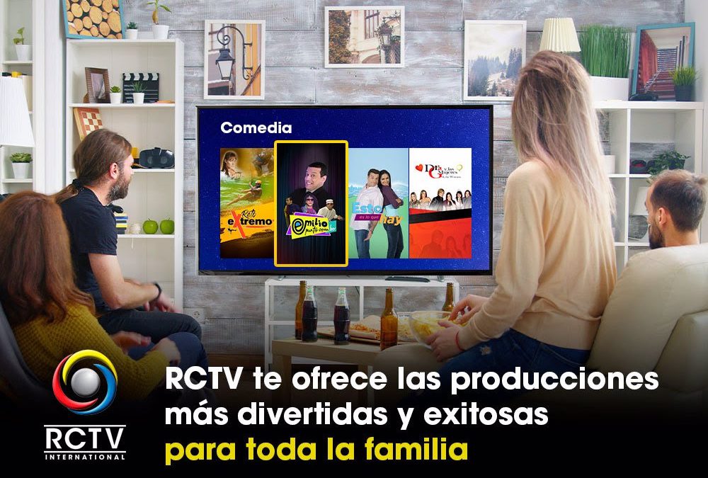 RCTV te ofrece las producciones más divertidas y exitosas para toda la familia