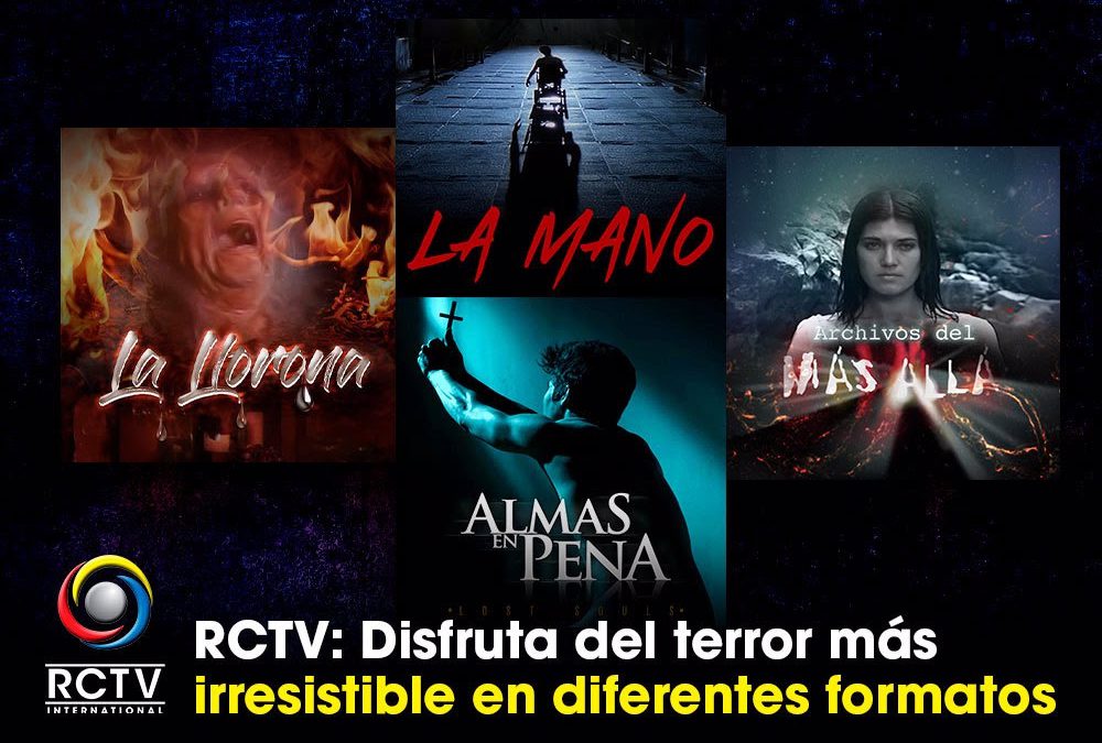 Disfruta del terror más irresistible en diferentes formatos